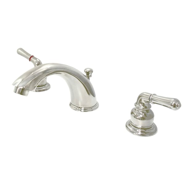 KB966PN Magellan Widespread Bathroom Faucet W/ Retail Pop-Up, Nickel